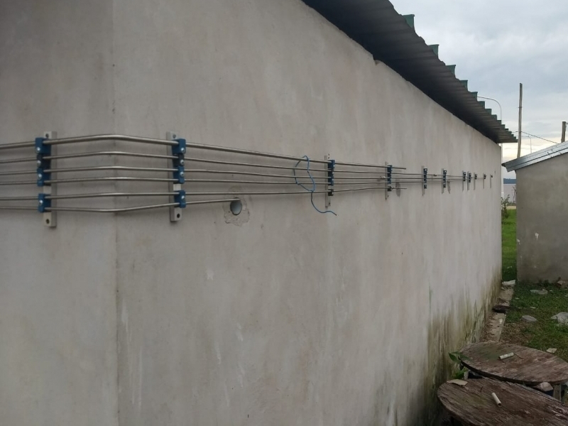 Sistema de distribución de gases especiales.