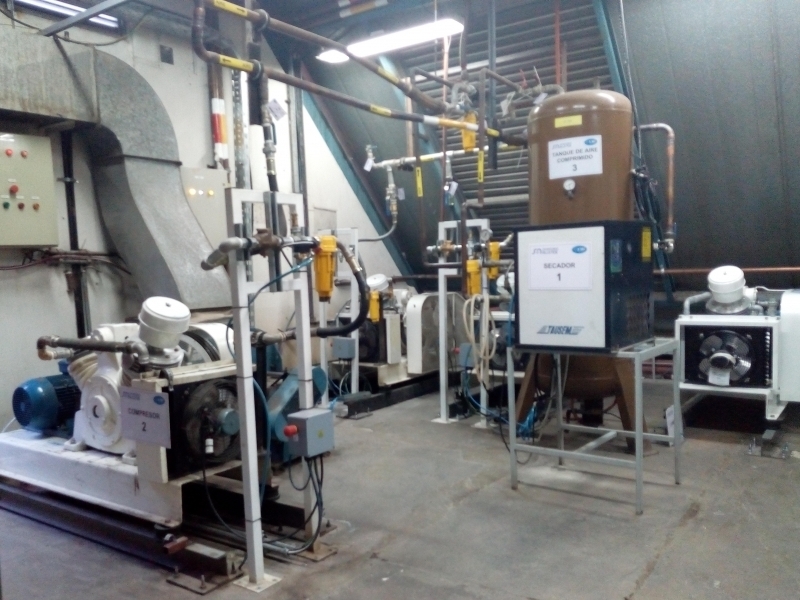 Acondicionamiento salas de máquinas.